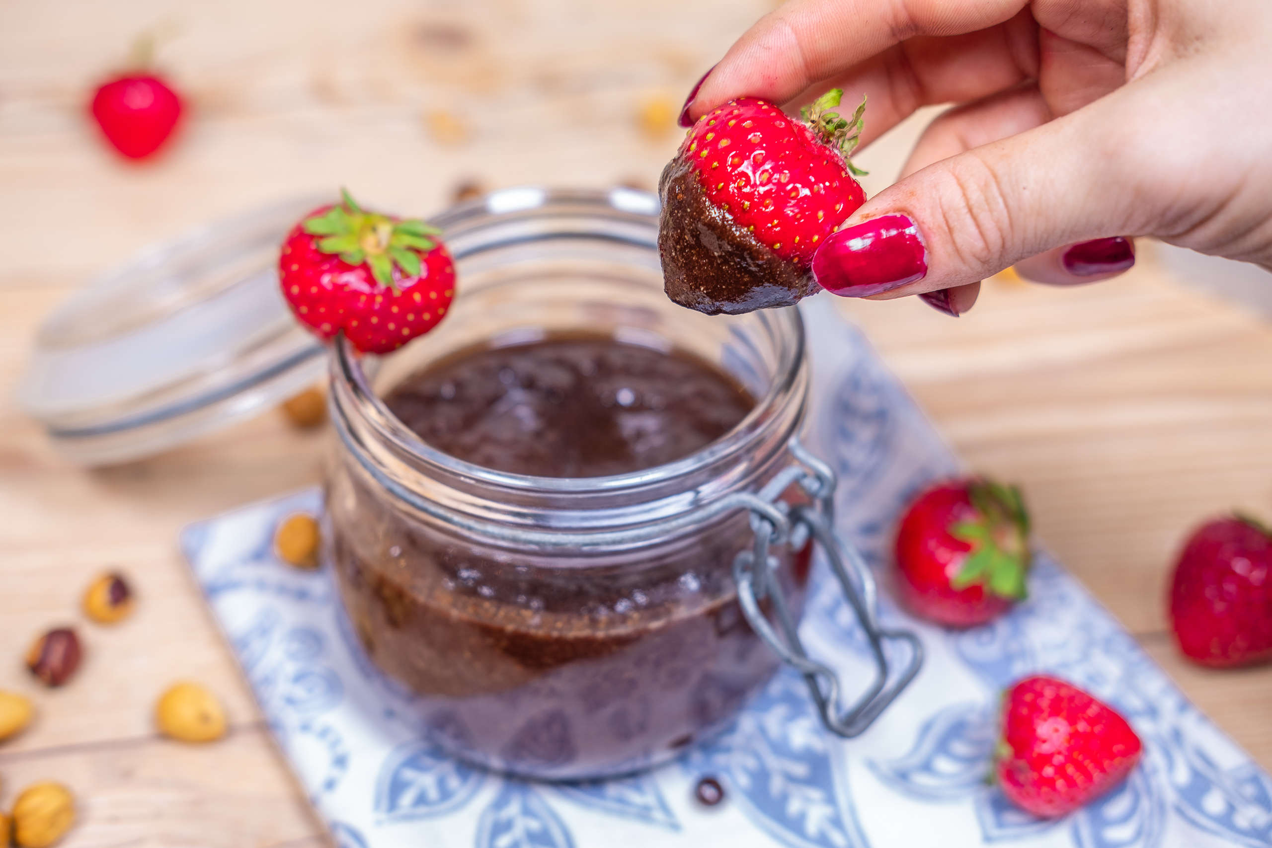Veganskt alternativ till nutella