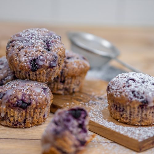 Vegan buleberry muffin