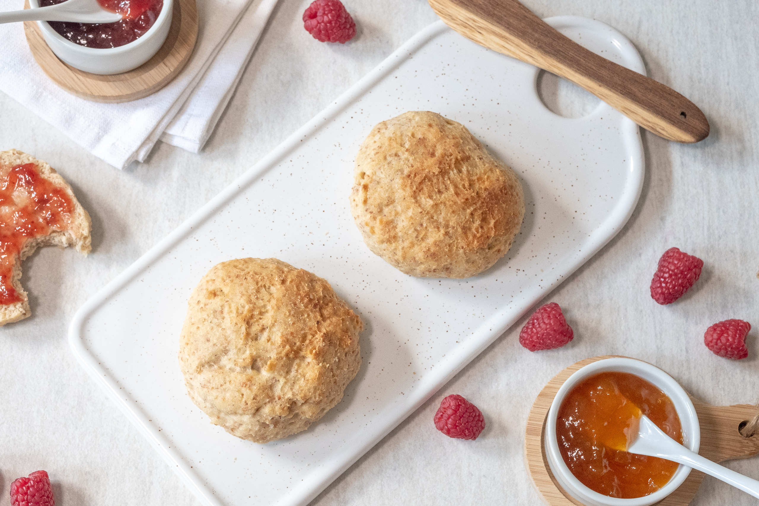 Veganska scones recept