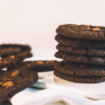 Vegan chocolate chip chocolate cookies