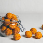 Vegan coconut white chocolate bliss balls