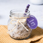 DIY kroppsskrubb lavendel sockerskrubb