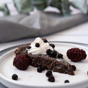 Bästa veganska kladdkakan