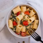 citron och vitvinspasta recept vegansk