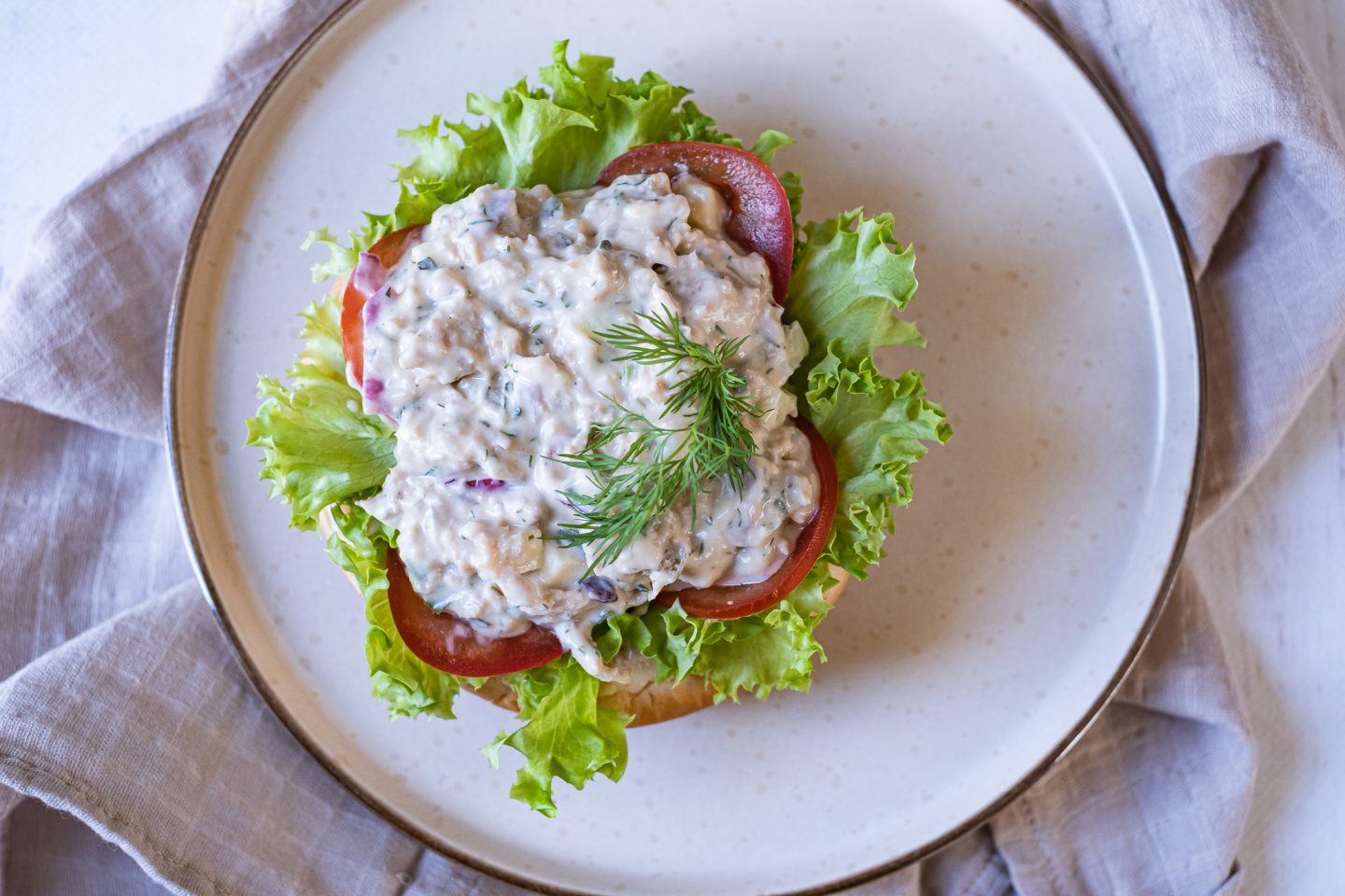 Vegansk tonfiskröra