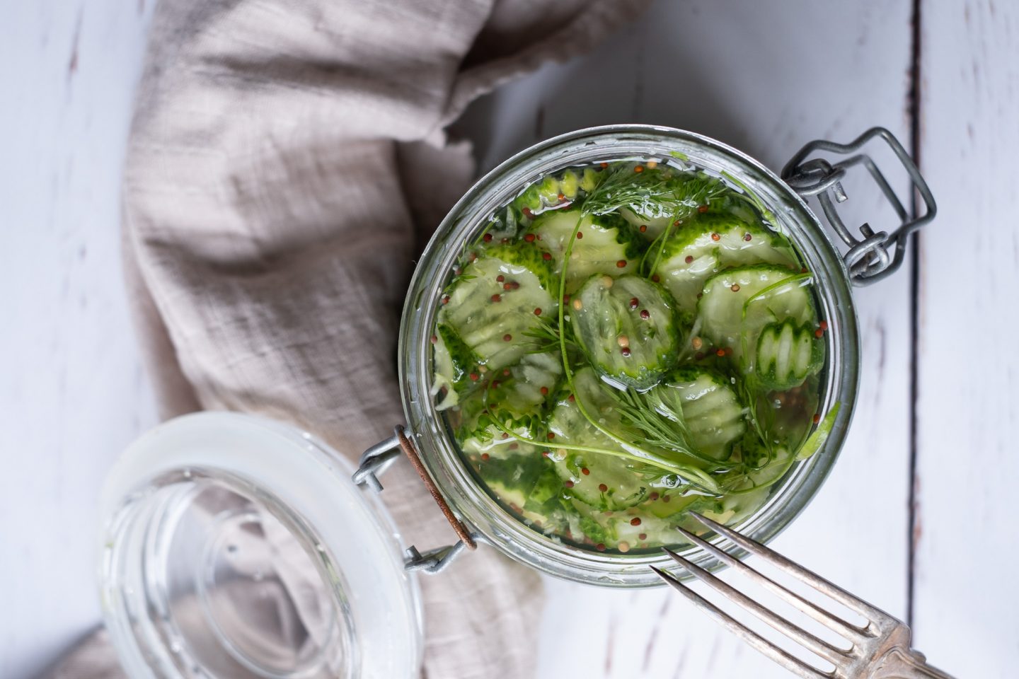 inlagd västeråskurka recept smörgåsgurka gurka